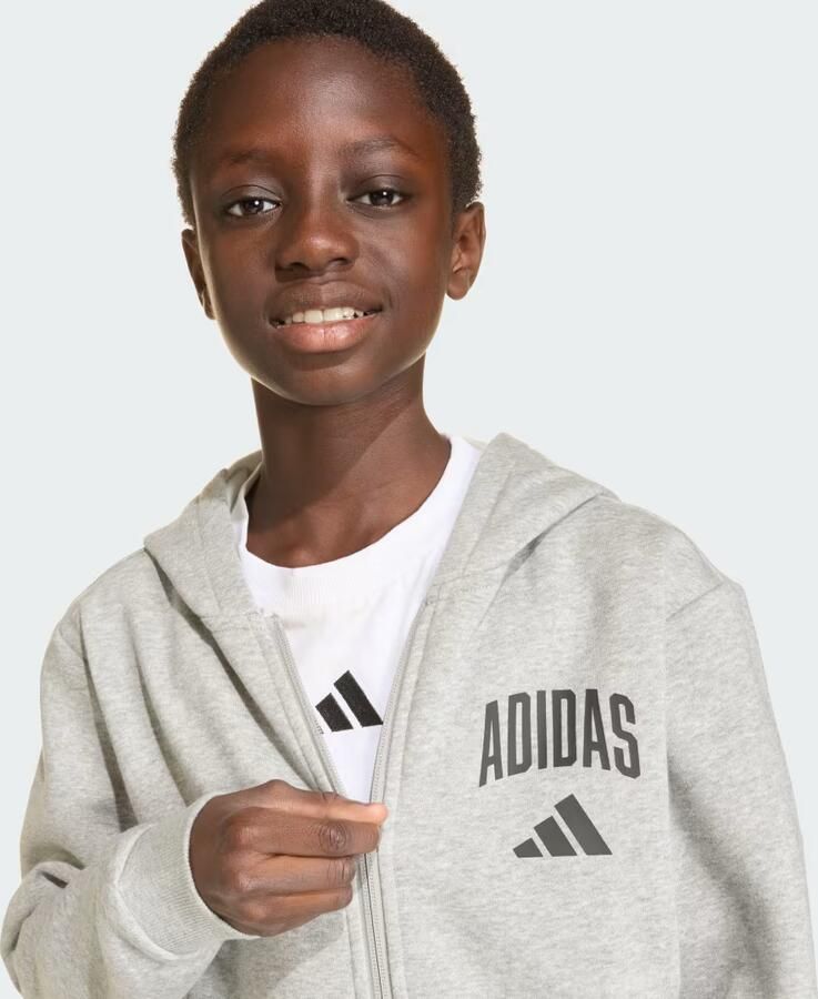 Adidas SEASONALS COLLEGIATE TYPOGRAPHY HOODY - Foto 2