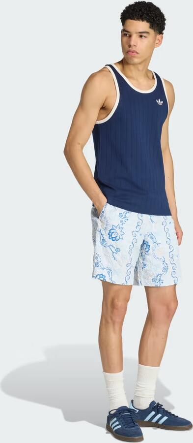Adidas Originals relaxed fit korte broek van seersucker - Foto 7