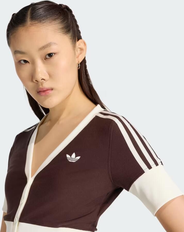 Adidas SHIRT MET V-HALS EN KNOPEN - Foto 3