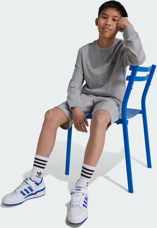 Adidas Originals Trefoil Short Unisex Sport shorts grijs Kleding - Foto 8