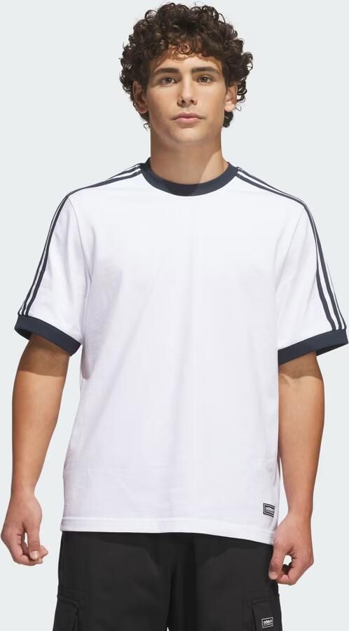 Adidas SKATEBOARDING RINGER T-SHIRT - Foto 4