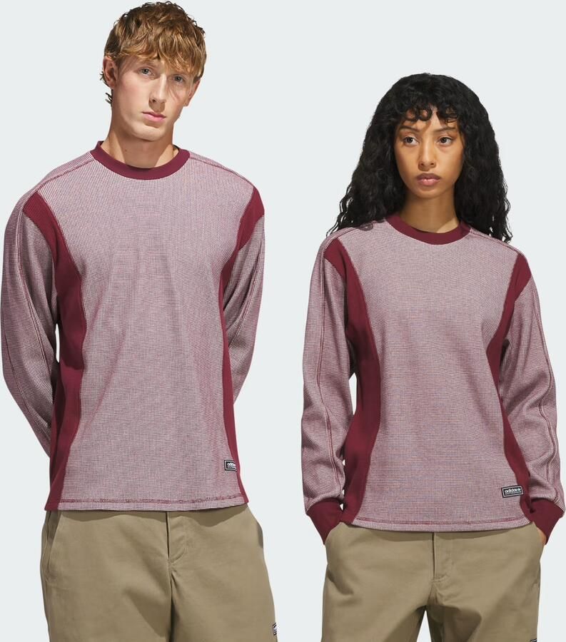 Adidas SKATEBOARDING WAFFLE LONG SLEEVE T-SHIRT