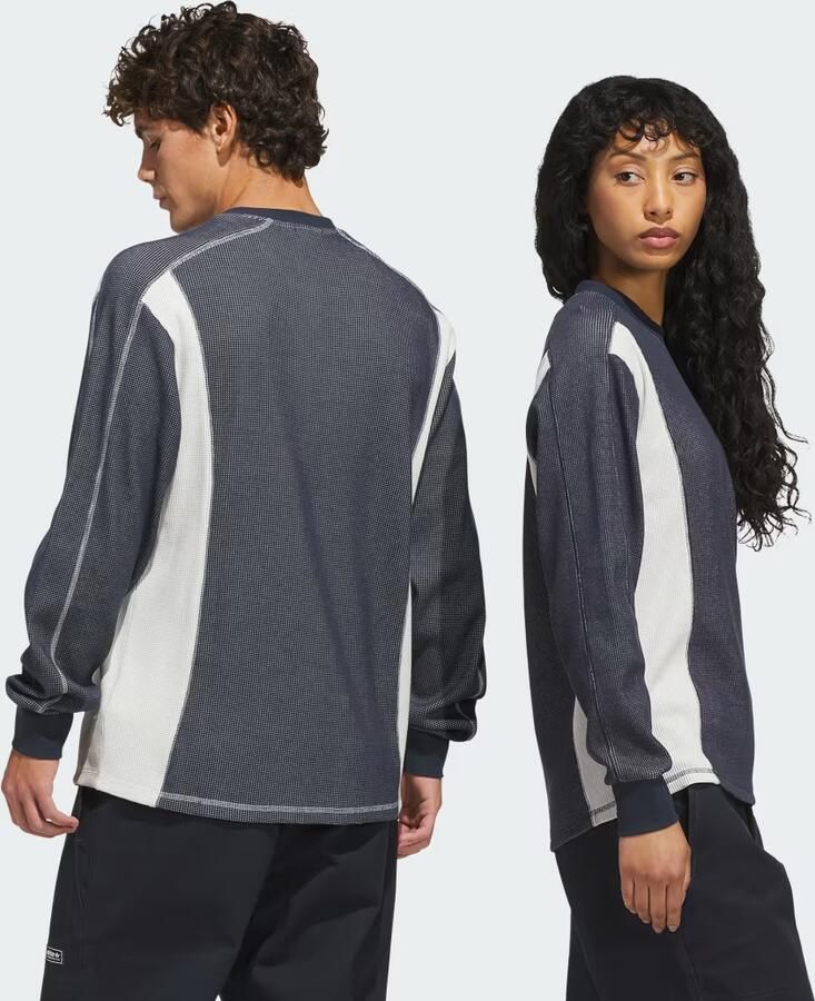 Adidas SKATEBOARDING WAFFLE LONG SLEEVE T-SHIRT - Foto 3