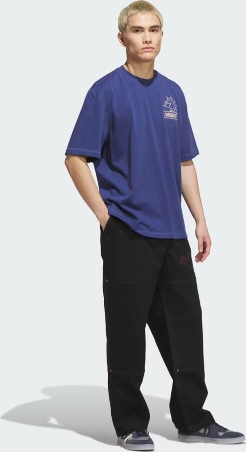 Adidas SKATEBOARDING x MARK GONZALES NOT AMUSED T--SHIRT - Foto 5