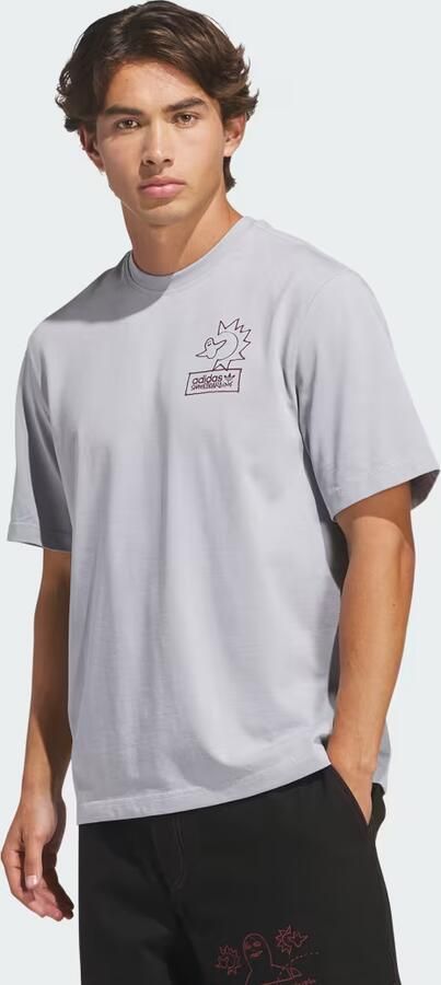 Adidas SKATEBOARDING x MARK GONZALES NOT AMUSED T--SHIRT - Foto 5