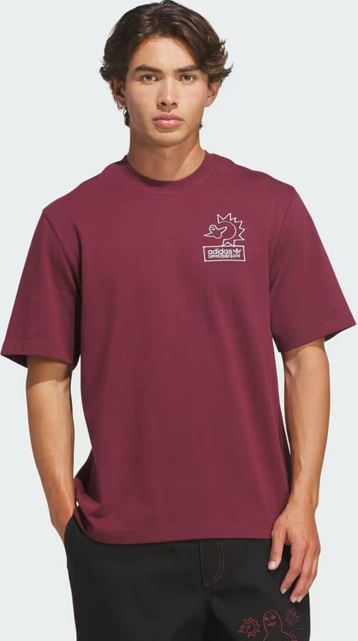 Adidas SKATEBOARDING x MARK GONZALES NOT AMUSED T--SHIRT - Foto 4