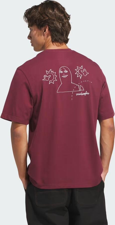 Adidas SKATEBOARDING x MARK GONZALES NOT AMUSED T--SHIRT - Foto 5