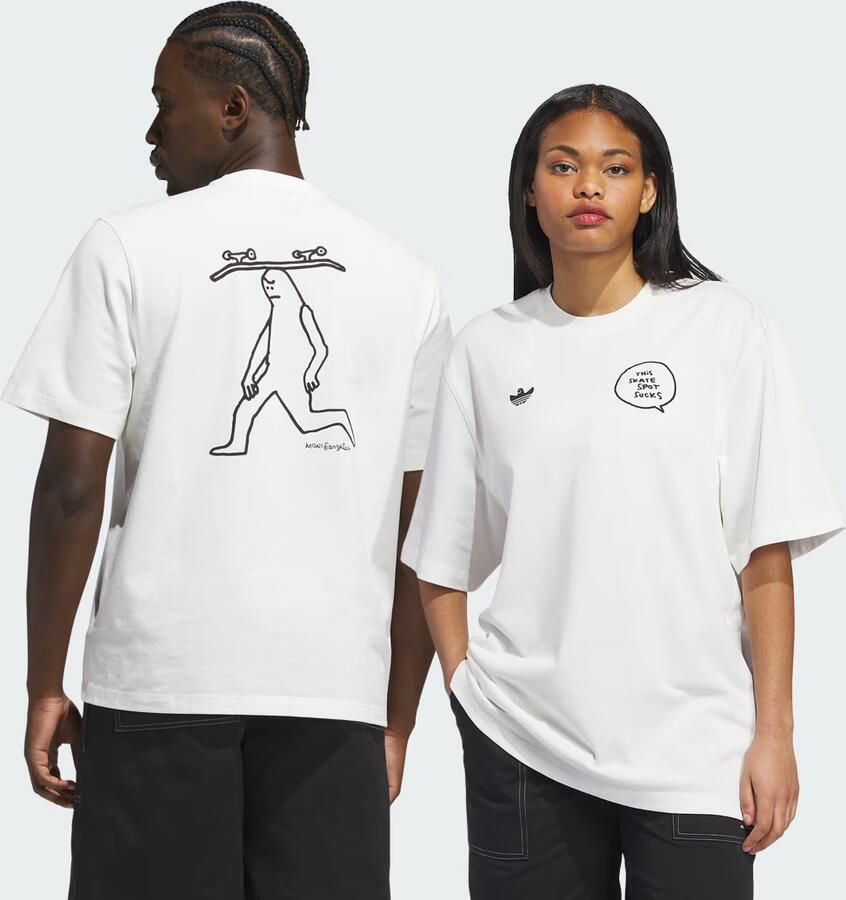 Adidas SKATEBOARDING x MARK GONZALES SKATE SPOT T-SHIRT - Foto 2