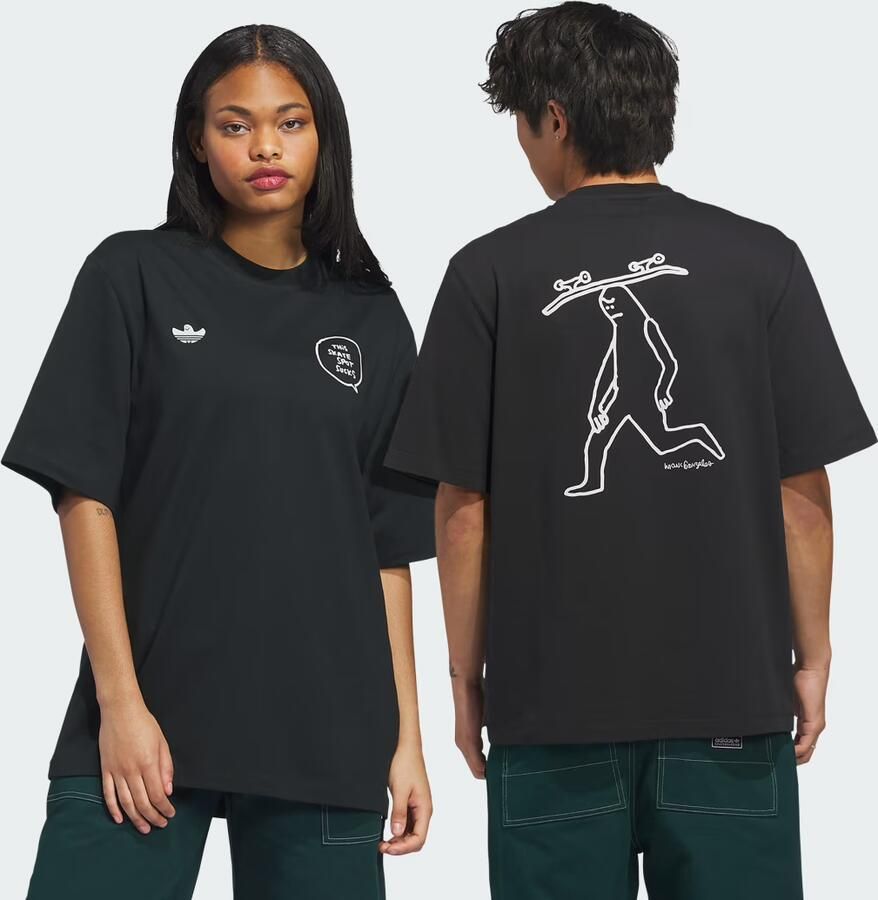 Adidas SKATEBOARDING x MARK GONZALES SKATE SPOT T-SHIRT - Foto 2