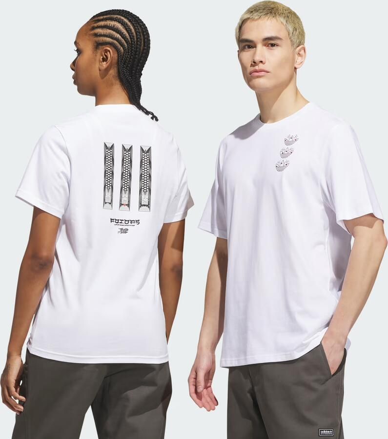 Adidas SKATEBOARDING x TEMPLE OF SKATE CURB T-SHIRT