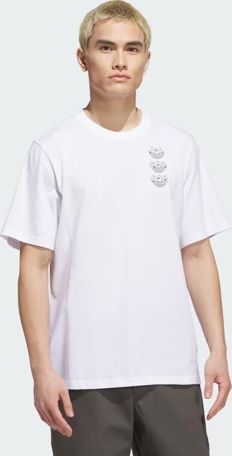 Adidas SKATEBOARDING x TEMPLE OF SKATE CURB T-SHIRT - Foto 6