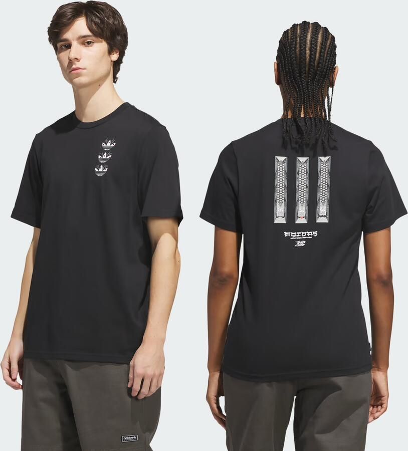 Adidas SKATEBOARDING x TEMPLE OF SKATE CURB T-SHIRT