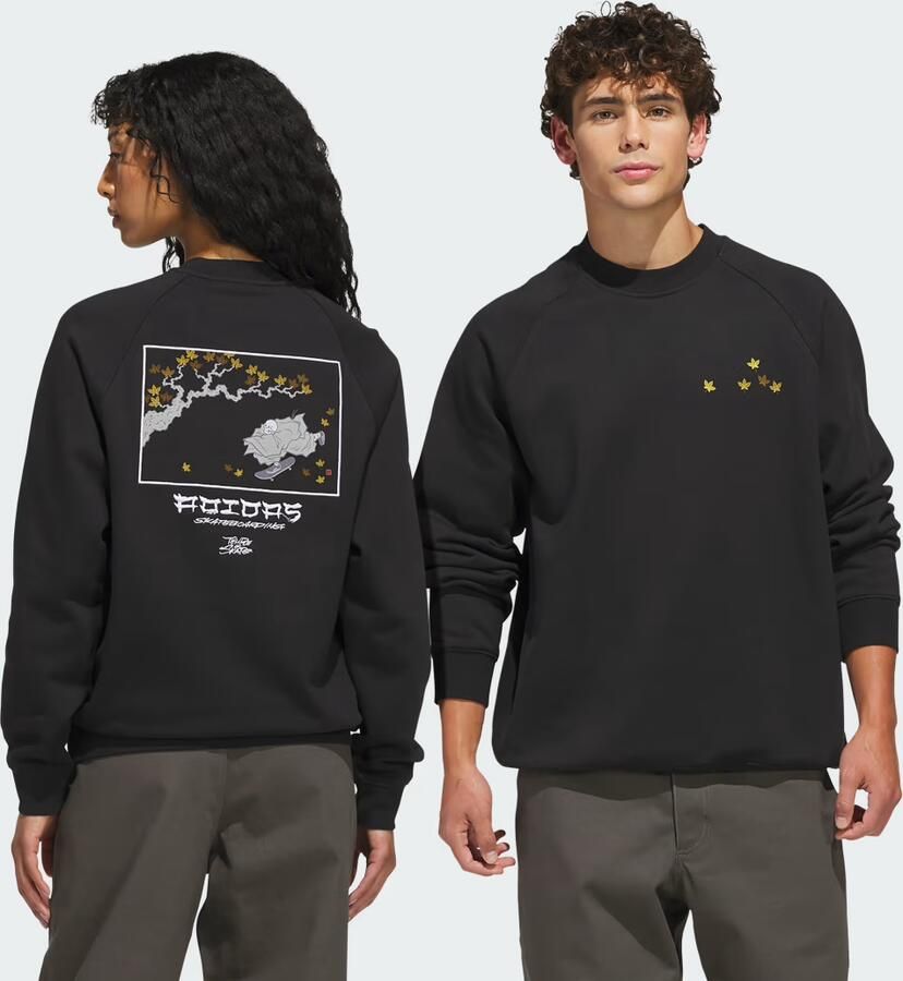 Adidas Skateboarding x Temple of Skate Keep on Pushing Sweater - Foto 2