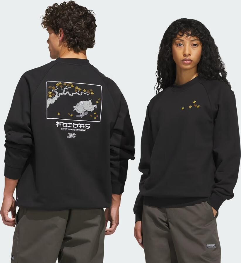 Adidas Skateboarding x Temple of Skate Keep on Pushing Sweater - Foto 3