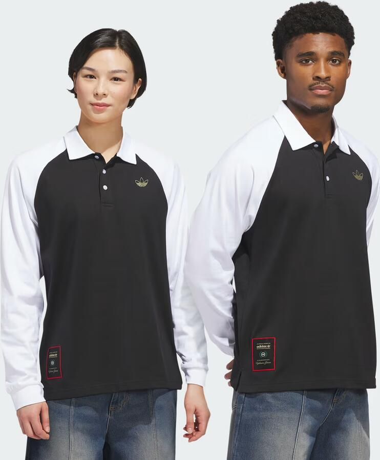 Adidas SKATEBOARDING x TYSHAWN RUGBY SHIRT