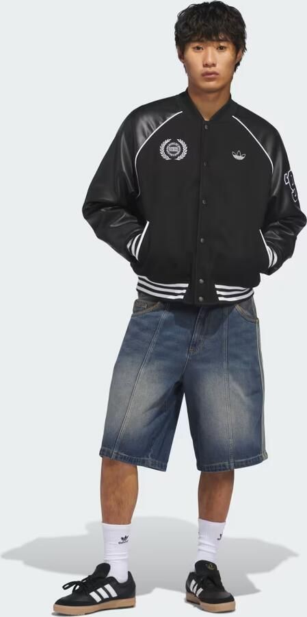 Adidas SKATEBOARDING x TYSHAWN VARSITY JACK - Foto 6