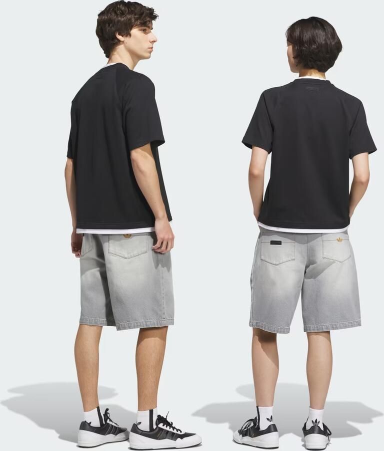 Adidas SKATEBOARDING x TYSHAWN WASHED DENIM JORTS - Foto 3