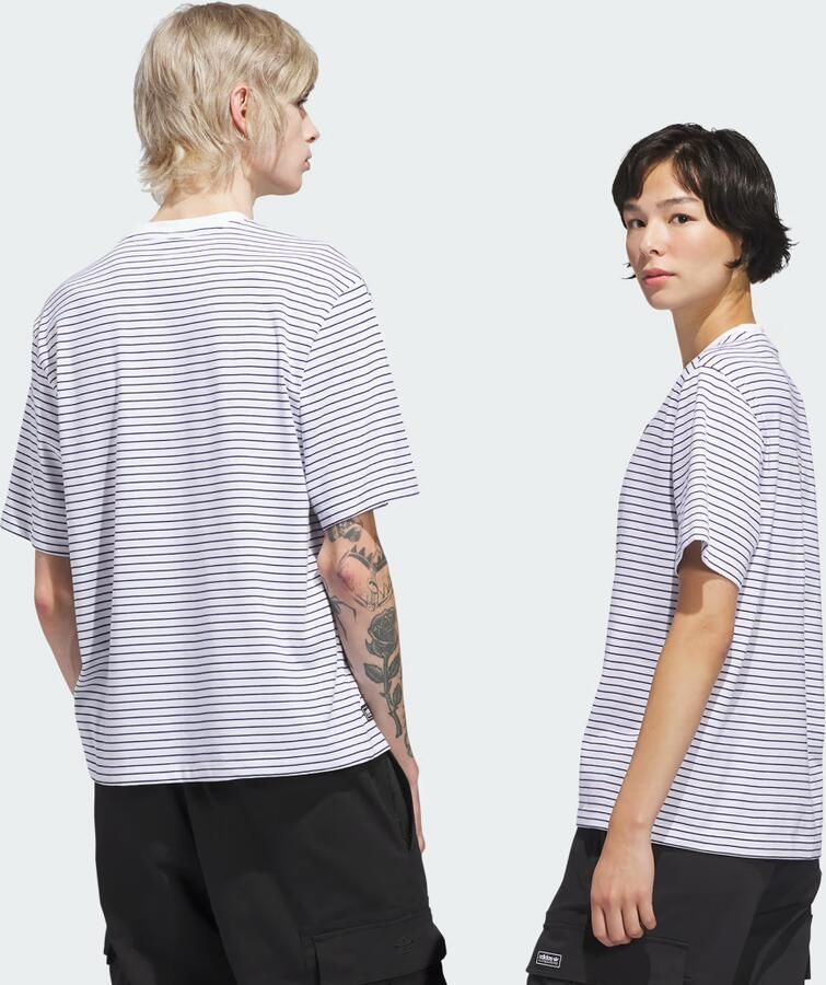 Adidas SKATEBOARDING YARN DYE T-SHIRT - Foto 2