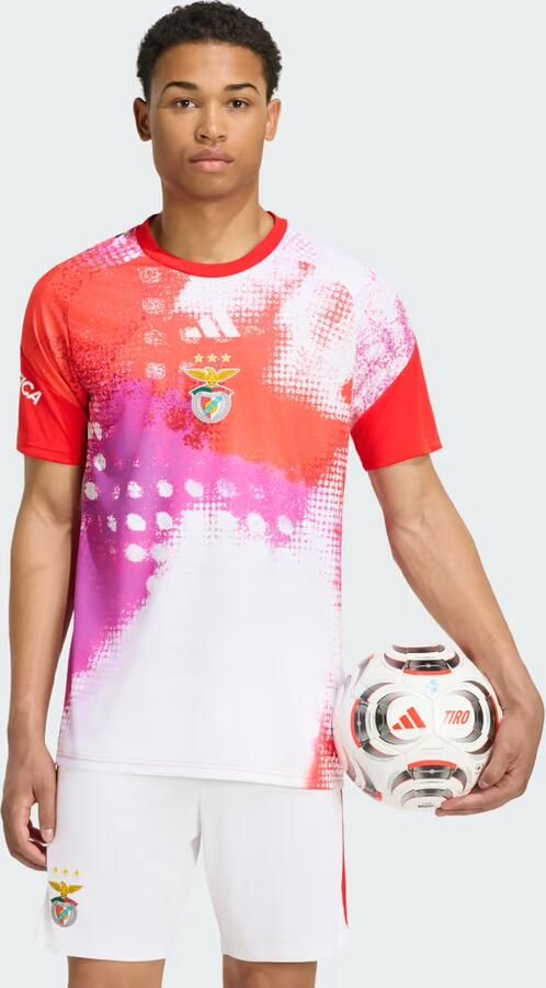 Adidas SL Benfica 2026 27 Pre Match Shirt Rood- Heren Rood