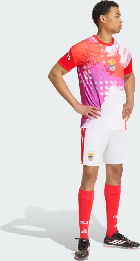 Adidas SL Benfica 2026 27 Pre Match Shirt Rood- Heren Rood - Foto 4