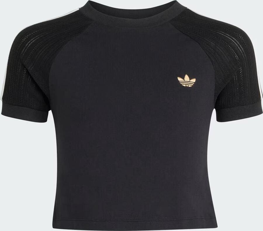 Adidas SLIM-FIT KNITTED 3-STRIPES T-SHIRT - Foto 3