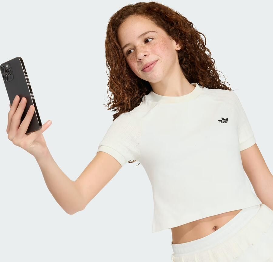 Adidas SLIM-FIT KNITTED 3-STRIPES T-SHIRT - Foto 3