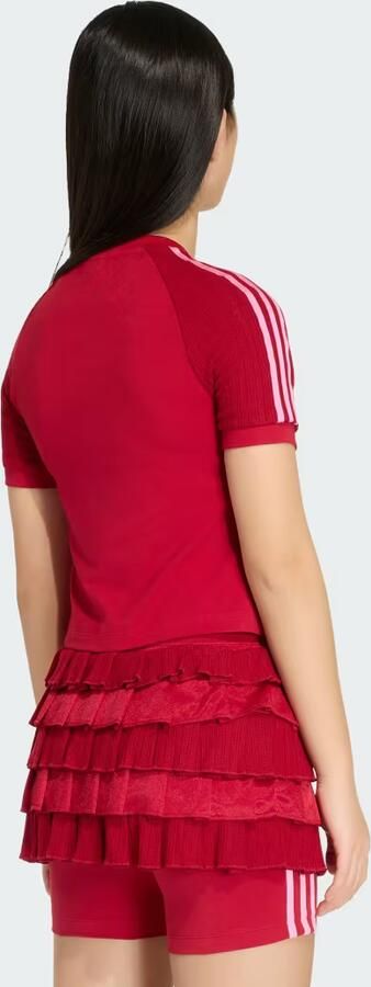 Adidas SLIM-FIT KNITTED 3-STRIPES T-SHIRT - Foto 6