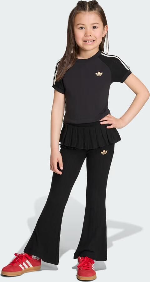 Adidas SLIM-FIT KNITTED T-SHIRT LEGGING SET