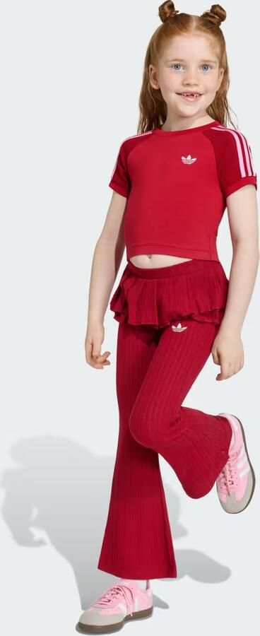 Adidas SLIM-FIT KNITTED T-SHIRT LEGGING SET
