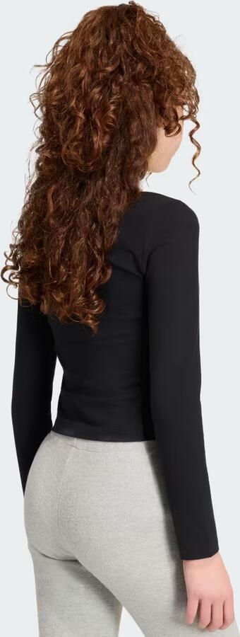 Adidas SLIM-FIT LONGSLEEVE MET VIERKANTE HALS - Foto 6