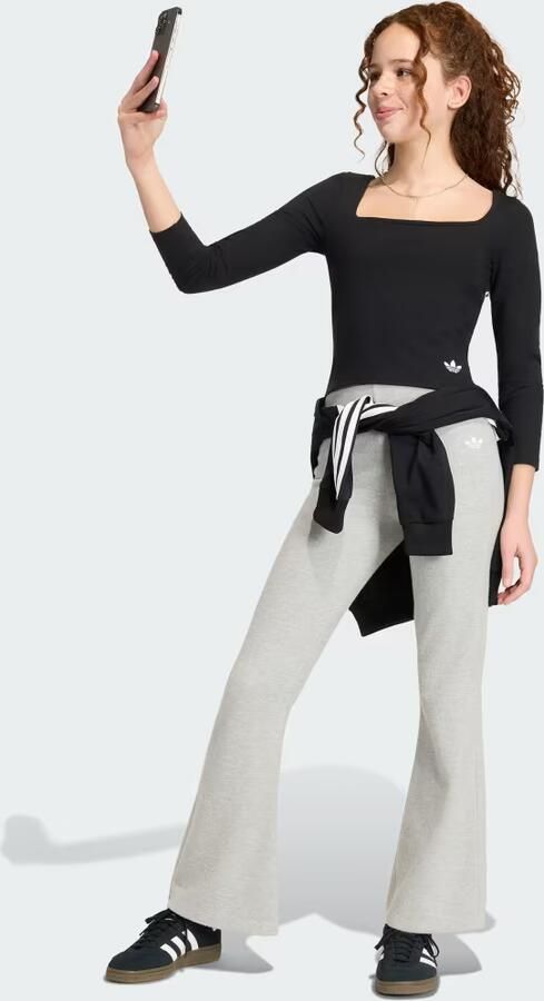 Adidas SLIM-FIT LONGSLEEVE MET VIERKANTE HALS - Foto 5