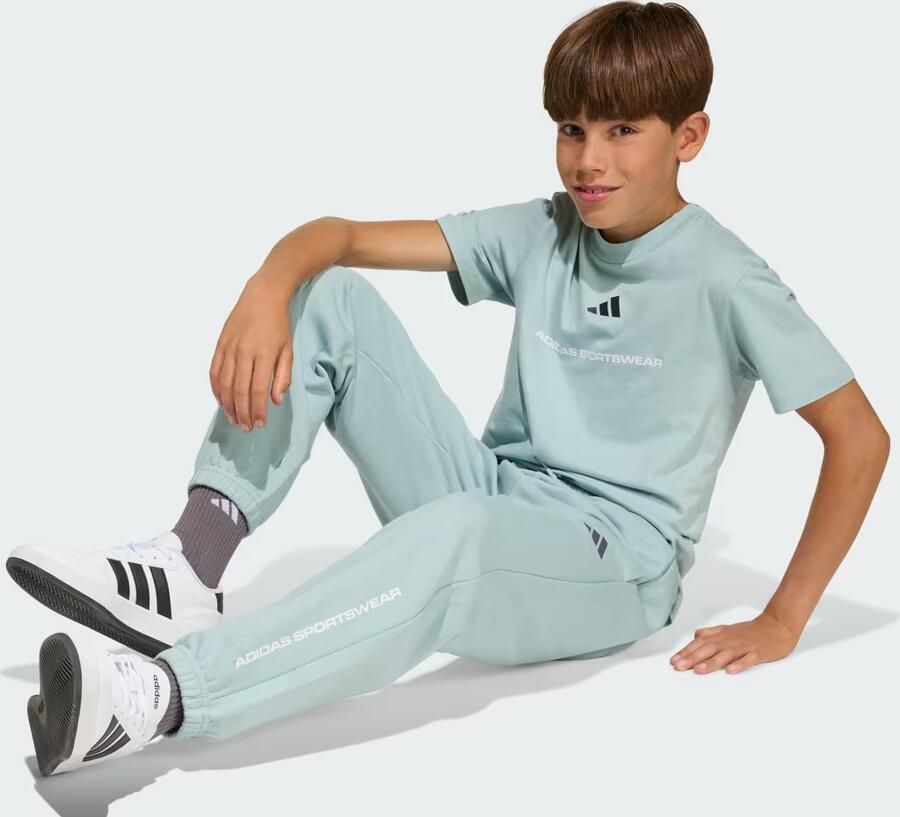 Adidas Slogan Fleece Broek - Foto 3