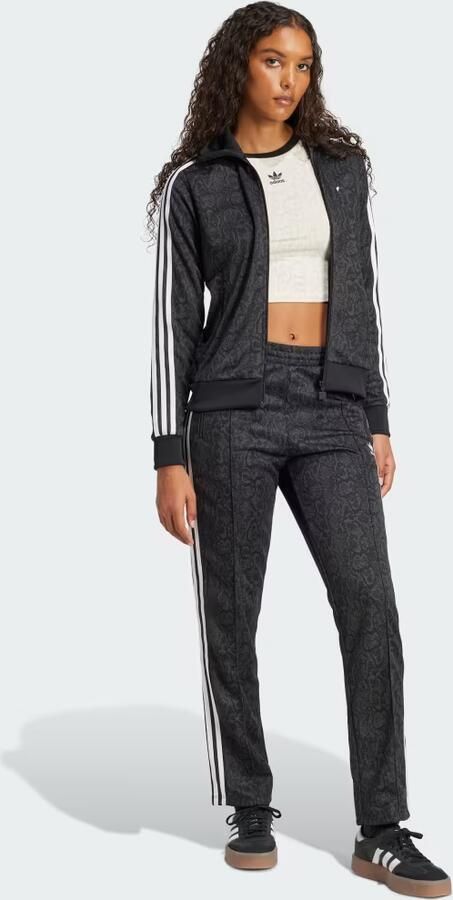 Adidas Originals Snake Firebird Track Pants Black- Dames Black - Foto 4