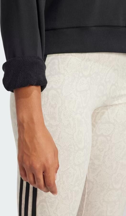 Adidas Originals Snake Infill Crew Sweatshirt Black- Dames Black - Foto 4