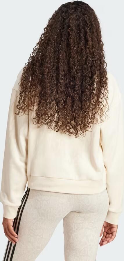 Adidas Originals Snake Infill Crew Sweatshirt White- Dames White - Foto 6