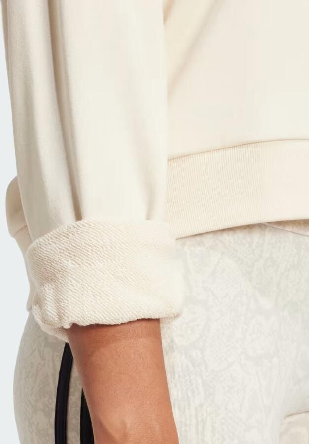 Adidas Originals Snake Infill Crew Sweatshirt White- Dames White - Foto 3