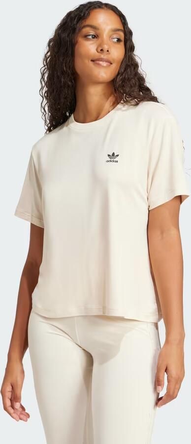 Adidas Originals Snake Infill T-Shirt White- Dames White - Foto 6