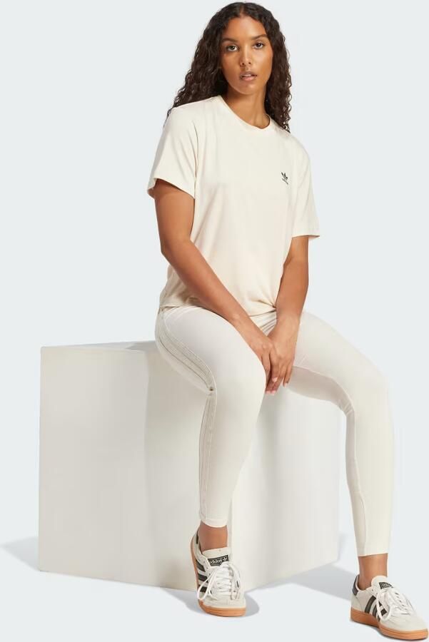 Adidas Originals Snake Infill T-Shirt White- Dames White - Foto 4