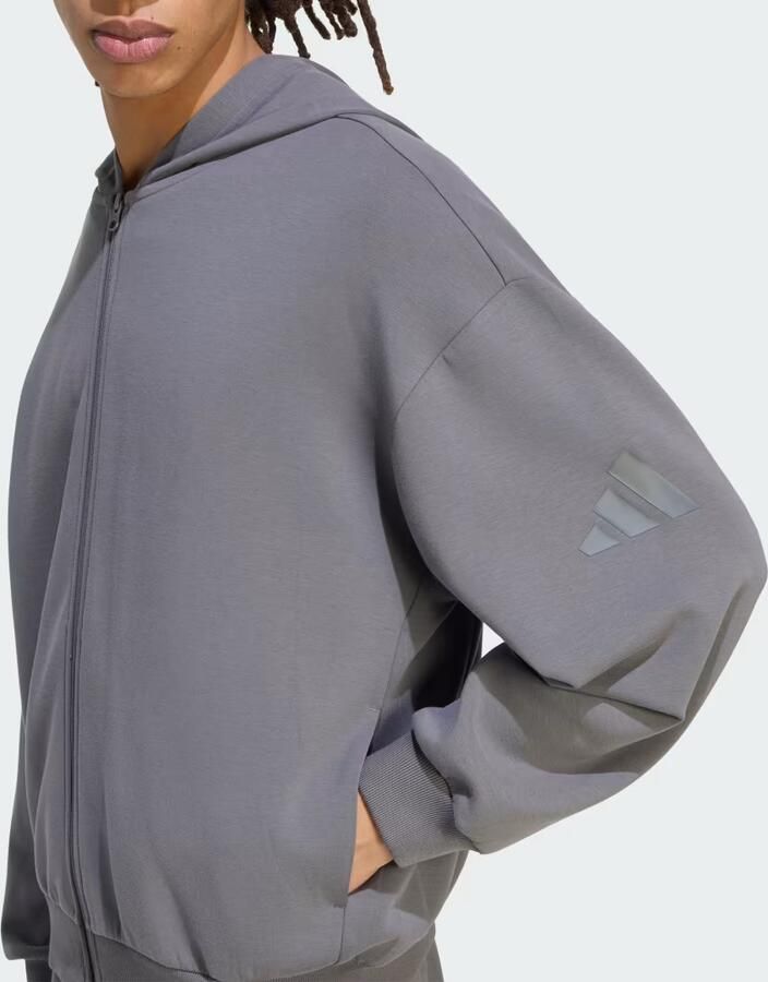 Adidas SOFT LUX HOODIE MET LANGE RITSSLUITING - Foto 2