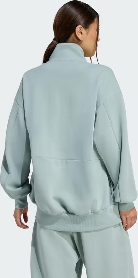 Adidas Soft Lux Loose-fit Jack met Lange Ritssluiting - Foto 5