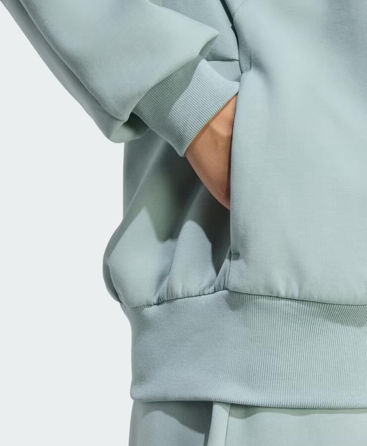 Adidas Soft Lux Loose-fit Jack met Lange Ritssluiting - Foto 3