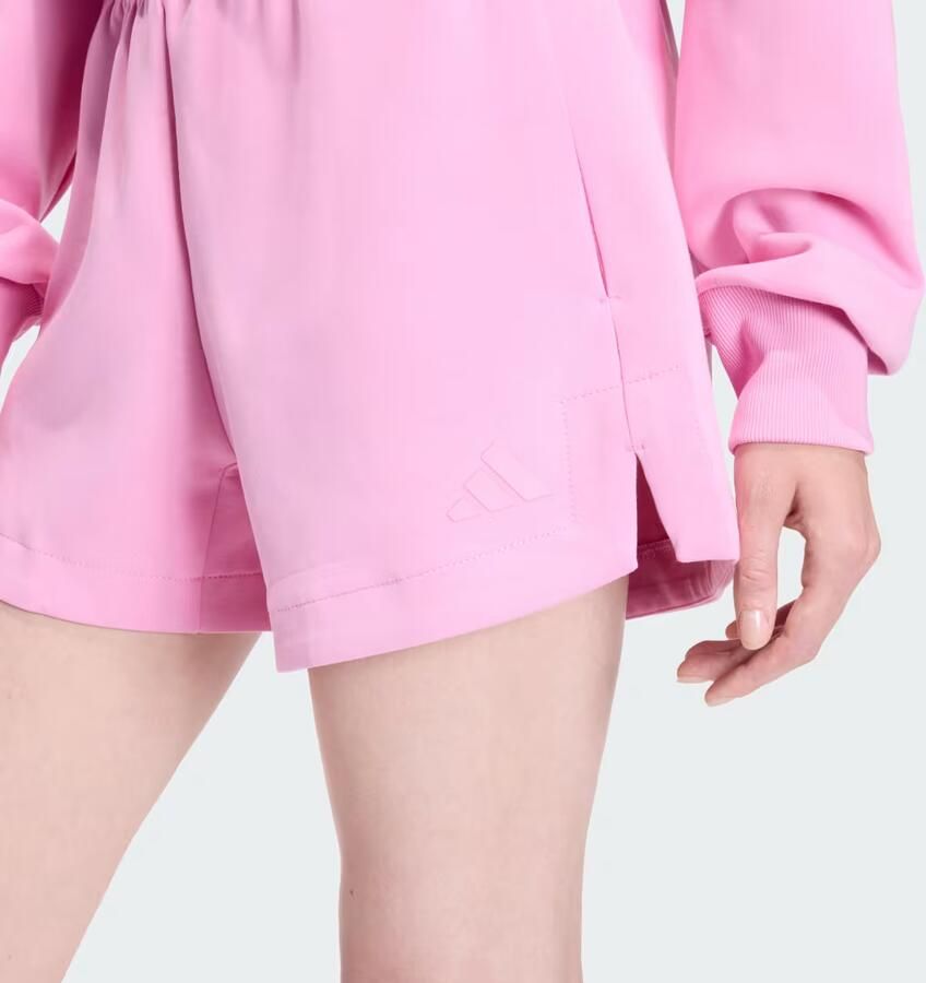 Adidas Sportswear regular fit sweatshorts met logoprint