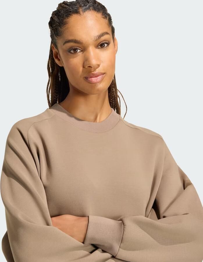 Adidas SOFT LUX LOOSE-FIT SWEATSHIRT - Foto 4