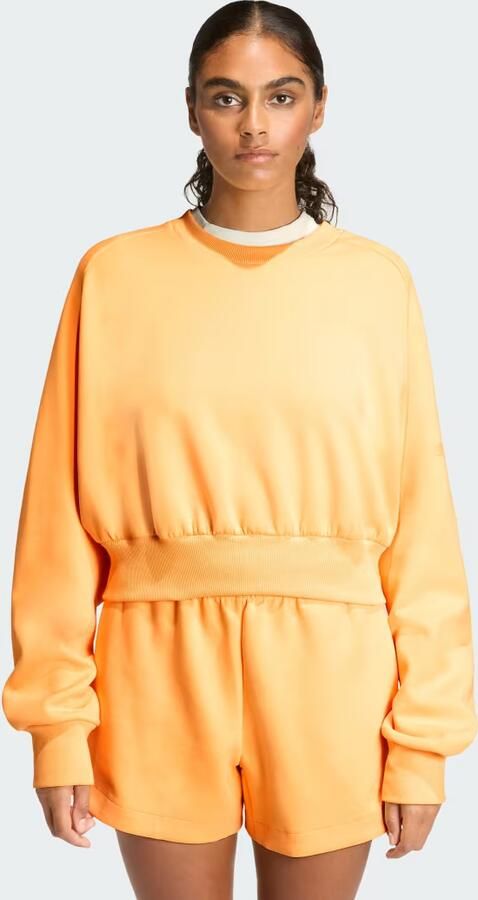 Adidas Soft Lux Loose-fit Sweatshirt