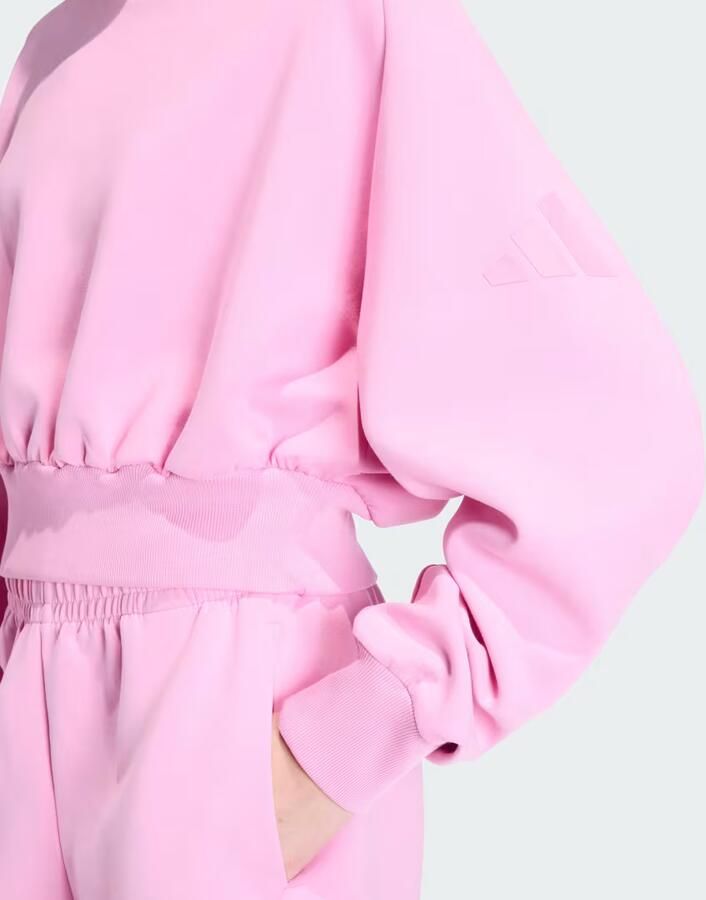 Adidas Soft Lux Loose-fit Sweatshirt - Foto 2