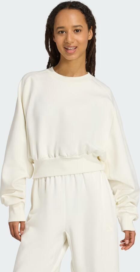 Adidas Soft Lux Loose-fit Sweatshirt