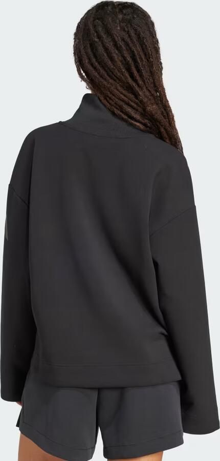 Adidas Sportswear Sweatshirt met opstaande kraag en ritssluiting - Foto 5