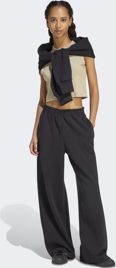 Adidas Broek Pantalons Soft Lux Jambe Droite 51% Recyclé - Foto 4