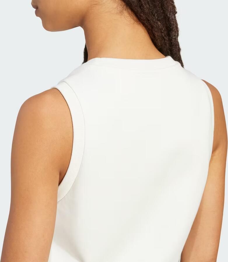 Adidas Sportswear Top met labelprint en ronde hals