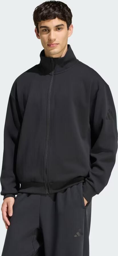 Adidas Sportswear Loose fit sweatjack met modal en katoen-aandeel - Foto 4